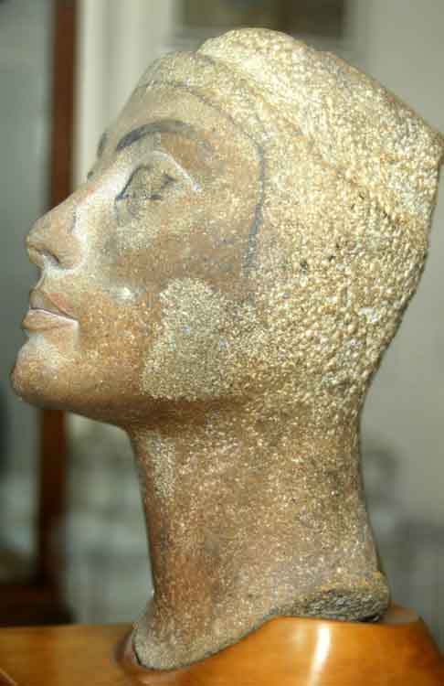 head of queen, possible nefertiti 3