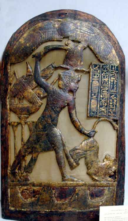 Ancient Egypt and Archaeology Web Site - tutankhamun's shield