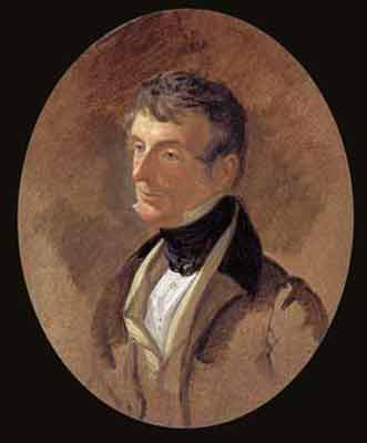 Painting by Sir George Hayter, 1836