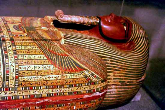 Mummy cartonage of SHEPEN-KHONSU