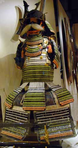 9. samuri warrior's armour