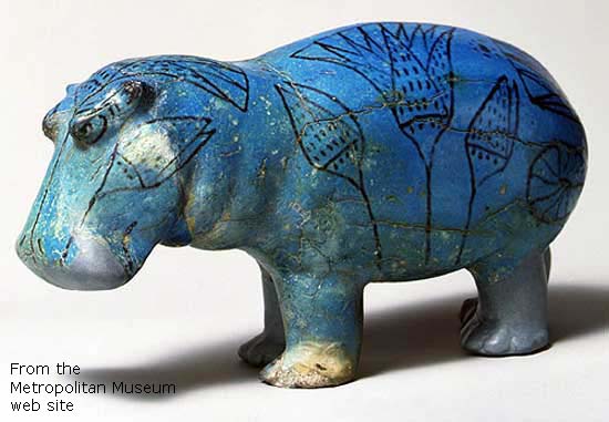 Ancient Egypt and Archaeology Web Site - hippopotamus