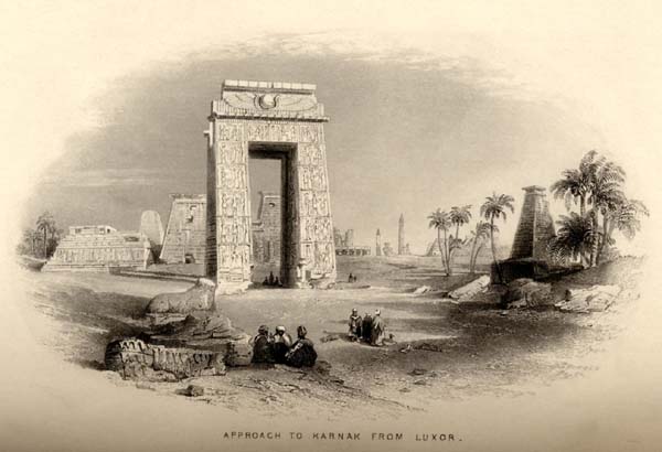 karnak 3, The Nile Boat, 1845
