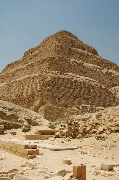 Ancient Egypt and Archaeology Web Site - Djoser's Step Pryamid, centre ...